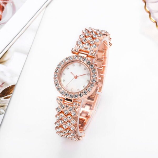 Fashion Simple Women's Quartz Watch Diamond Alloy - Image 6