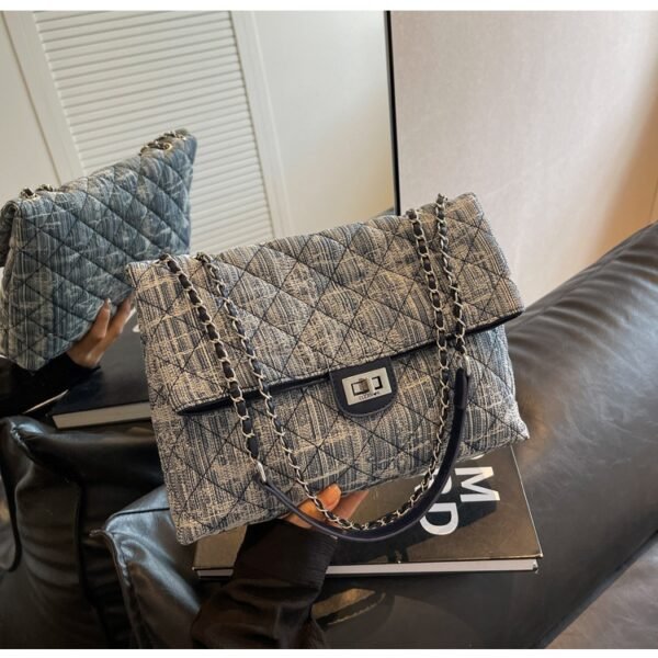 Trendy Women's Bags Design Personality Distressed Chain - Image 4