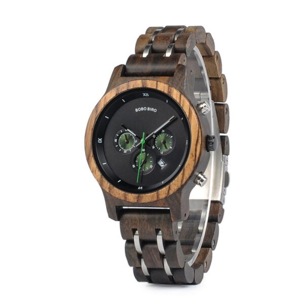 Wooden Watches Men's Business Casual Wooden Watches - Image 2