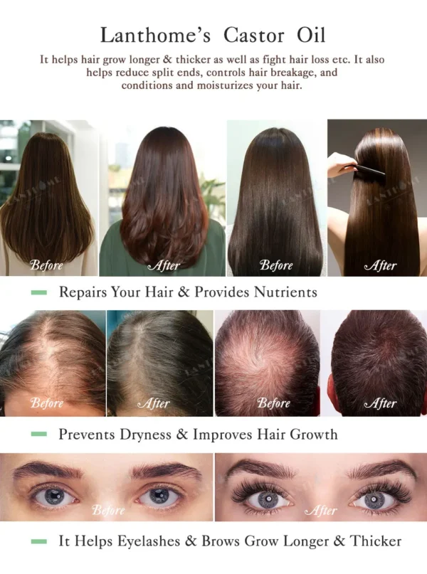 Eyebrows Eyelashes Hair Care Gentle Care Nourishing Essential Oil - Image 4