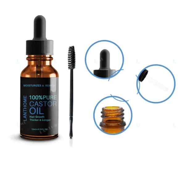 Eyebrows Eyelashes Hair Care Gentle Care Nourishing Essential Oil - Image 14