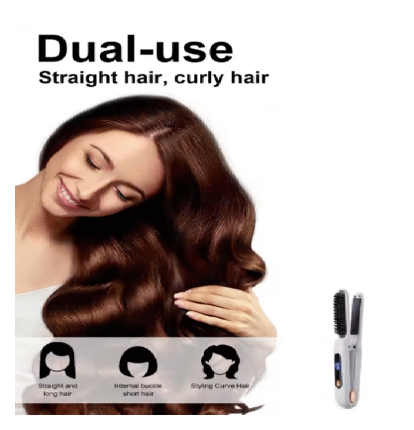 2-in-1 Straightener Hair Comb (XY-286) - Image 5