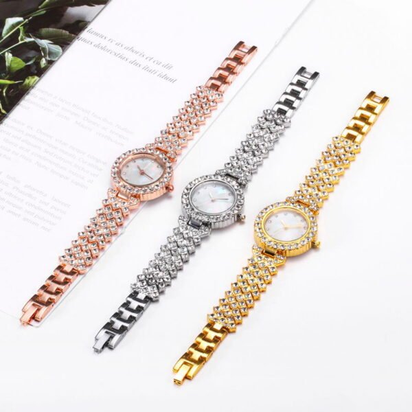 Fashion Simple Women's Quartz Watch Diamond Alloy - Image 4