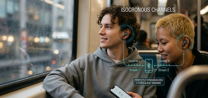 One of the standout features of Bluetooth 5.3 is the introduction of isochronous channels.