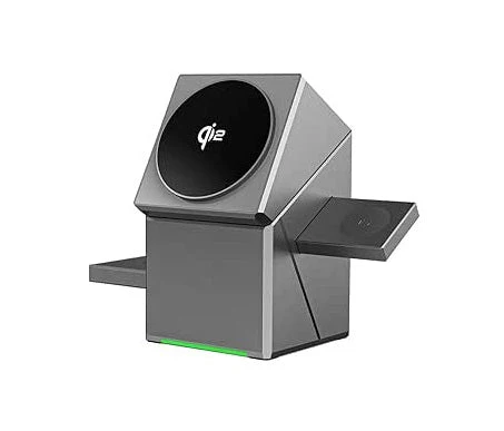 3-in-1 Magnetic Wireless Charger – Qi2 Certified Fast Charging Station - Image 2