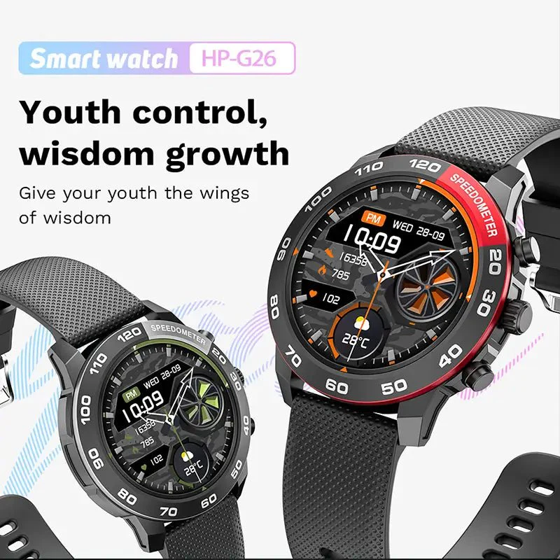 Hepu Smart Watch with Bluetooth Calling & IP68 Waterproof