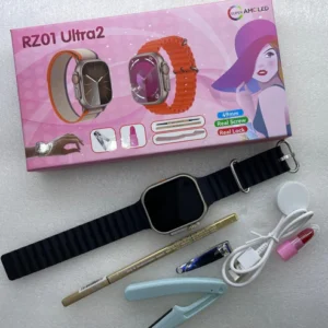 RZ01 Ultra 2 Smart Watch with 7+1 Lifestyle Package