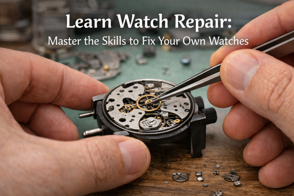 Learn Watch Repair: Master the Skills to Fix Your Own Watches