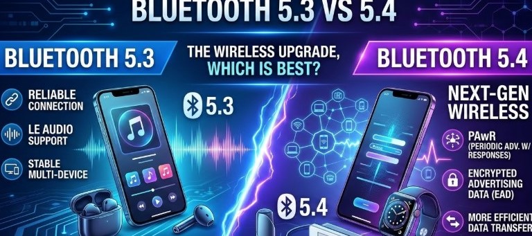 H1: Bluetooth 5.3 vs 5.4 Which Is Better? Powerful Wireless Upgrade Guide