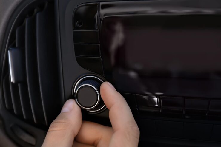 hidden car radio with Bluetooth